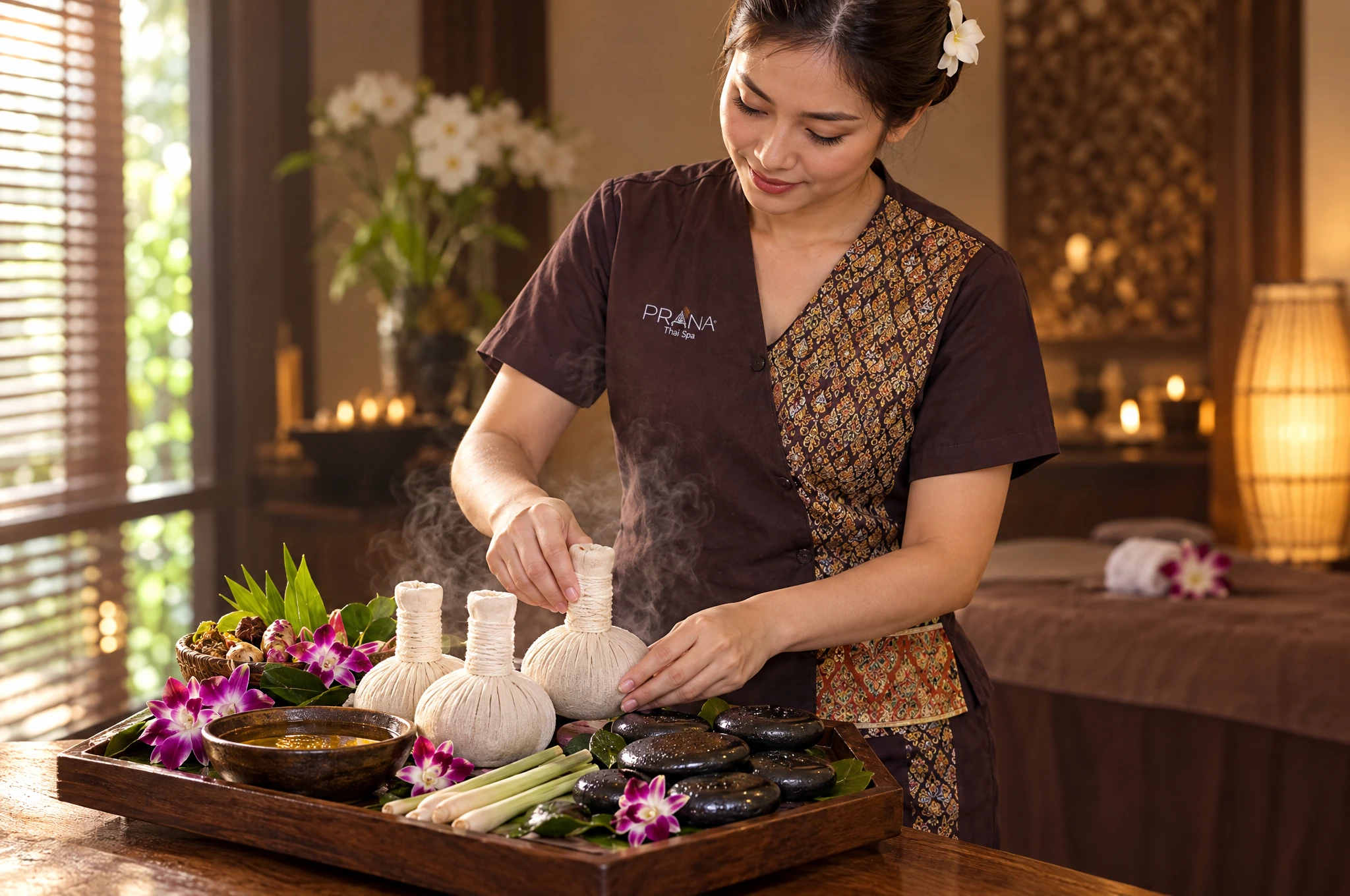 PRANA Thai Spa дәлізі
